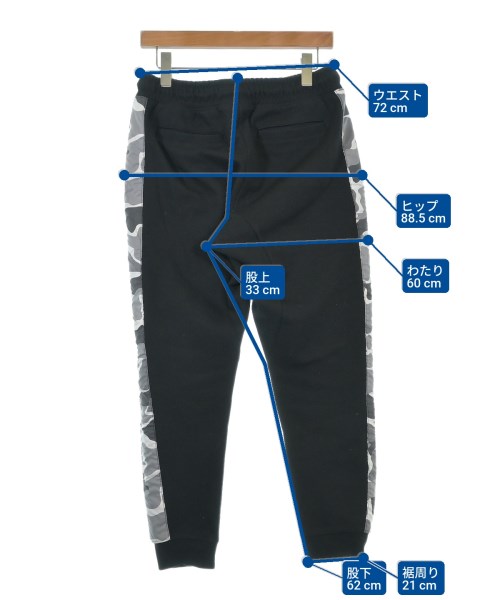 adidas（アディダス）スウェットパンツ 黒 サイズ:M メンズ/2200633263171