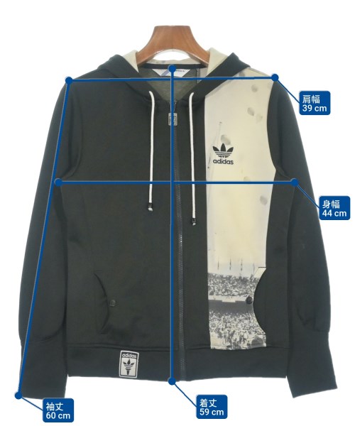 adidas（アディダス）パーカー カーキ サイズ:L レディース/2200640986049