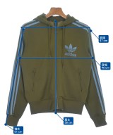 adidas（アディダス）パーカー カーキ サイズ:M メンズ/2200640986070