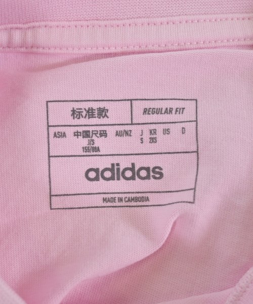 adidas（アディダス）Tシャツ・カットソー ピンク サイズ:S レディース/2200643947139