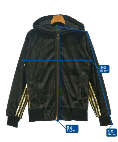 adidas（アディダス）ブルゾン 黒 サイズ:S メンズ/2200644179010