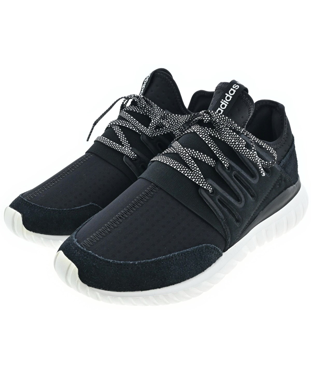 adidas（アディダス）スニーカー 黒 サイズ:25.5cm メンズ