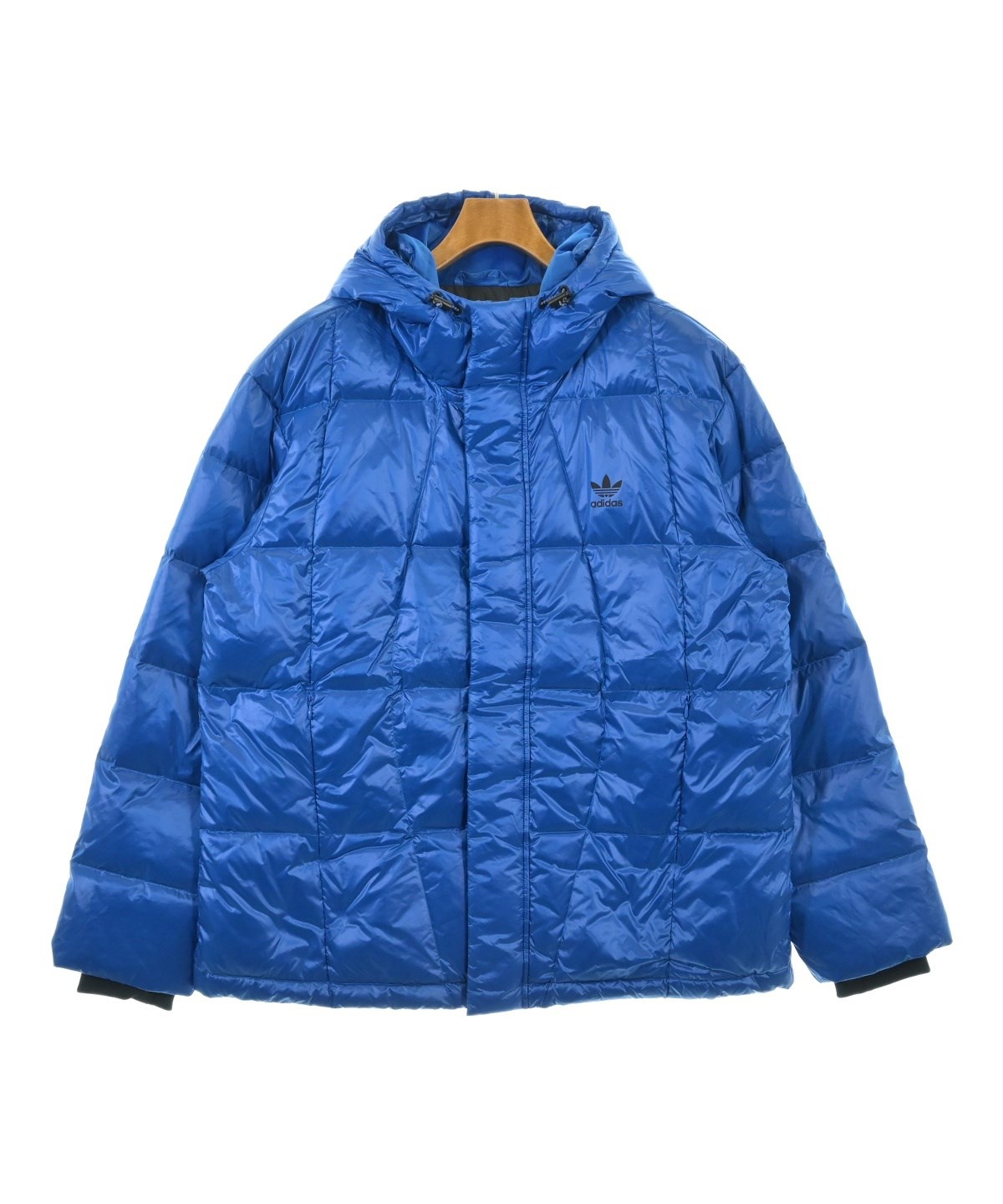 未使用級 アディダス×マリメッコ コラボ リバーシブル ジップダウンベスト XS adidas（アディダス）ダウンジャケット/ダウンベスト 青 サイズ:XXL