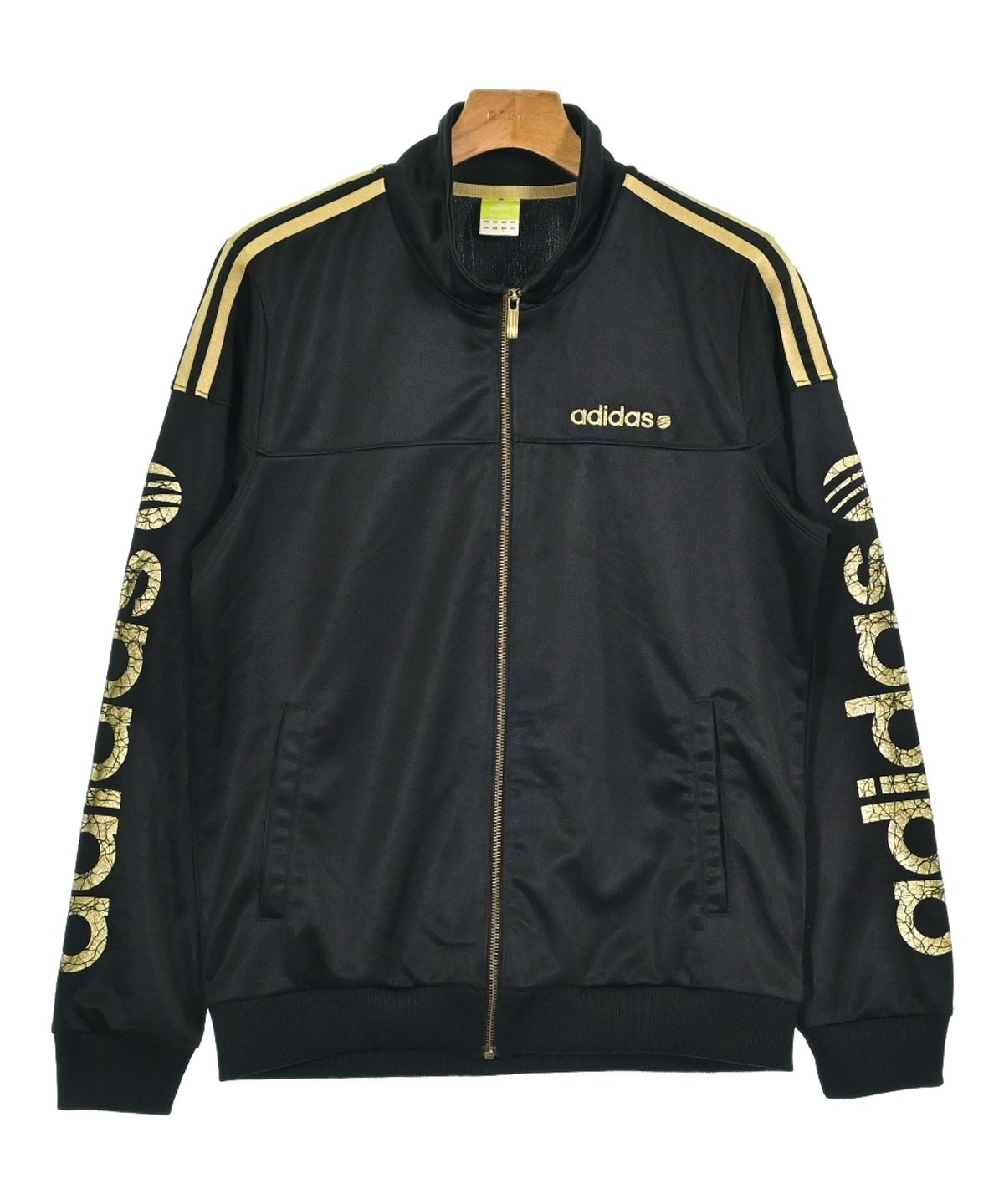 adidas レア  スウエット 古着 80s adidas BIG トレフォイル 刺しゅう ラグラン