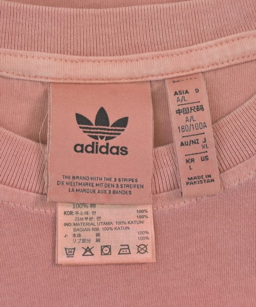 adidas（アディダス）Tシャツ・カットソー ピンク サイズ:XL メンズ/2200546920260