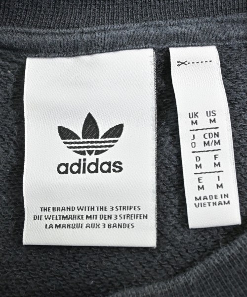 adidas（アディダス）スウェット 黒 サイズ:M メンズ/2200621766011