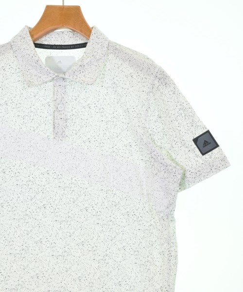 adidas（アディダス）ポロシャツ 白 サイズ:L メンズ/2200609827185