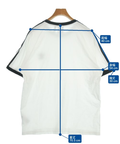 adidas（アディダス）Tシャツ・カットソー 白 サイズ:XXL メンズ/2200621963045