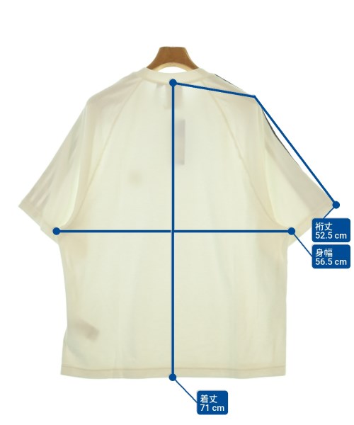 adidas（アディダス）Tシャツ・カットソー 白 サイズ:L メンズ/2200623733011