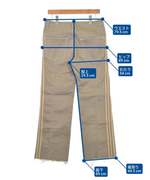 adidas（アディダス）デニムパンツ ベージュ サイズ:L レディース/2200624670087