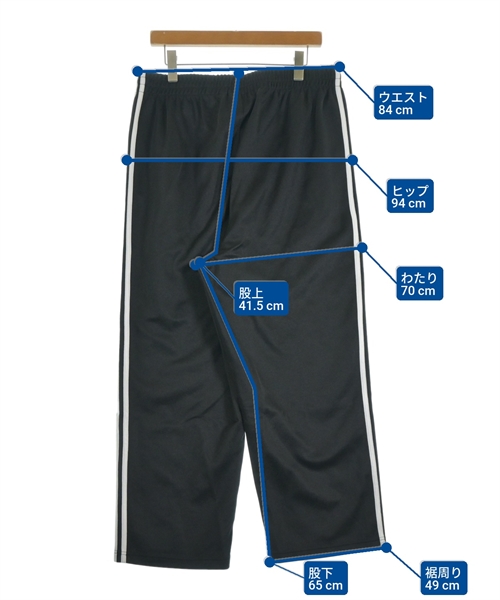 adidas（アディダス）スウェットパンツ 黒 サイズ:2XL(XXL位) メンズ/2200619987084