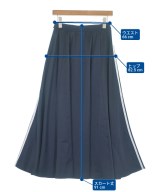 adidas（アディダス）ロング・マキシ丈スカート 紺 サイズ:M レディース/2200628235268