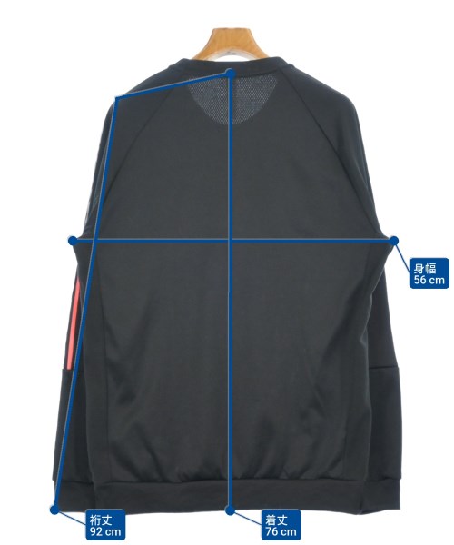 adidas（アディダス）Tシャツ・カットソー 黒 サイズ:2XO(XXXL位) メンズ/2200619072162