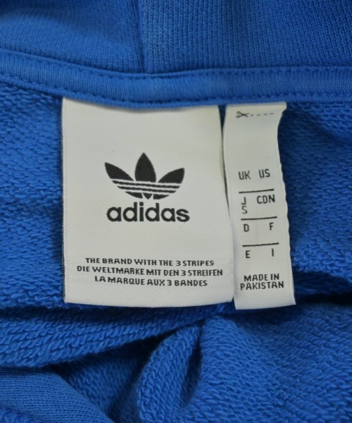 adidas（アディダス）パーカー 青 サイズ:S レディース/2200617900016