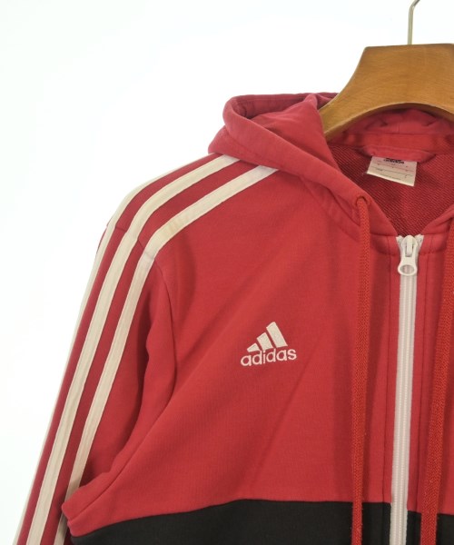 adidas（アディダス）パーカー 赤 サイズ:L メンズ/2200630874066