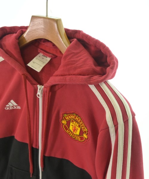 adidas（アディダス）パーカー 赤 サイズ:L メンズ/2200630874066