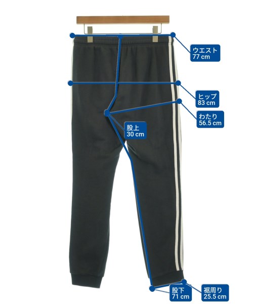 adidas（アディダス）スウェットパンツ 黒 サイズ:L メンズ/2200630874073