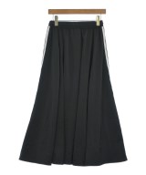 adidas（アディダス）ロング・マキシ丈スカート 黒 サイズ:M レディース/2200631951131