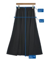 adidas（アディダス）ロング・マキシ丈スカート 黒 サイズ:M レディース/2200631951131