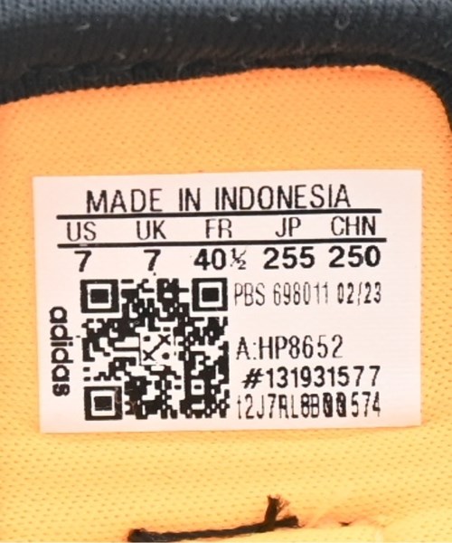 adidas（アディダス）サンダル 青 サイズ:25.5cm メンズ/2200627697593