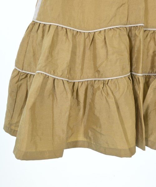 adidas（アディダス）ロング・マキシ丈スカート ゴールド サイズ:L レディース/2200633492038