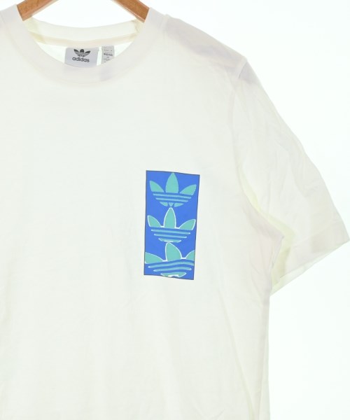 adidas（アディダス）Tシャツ・カットソー 白 サイズ:L メンズ/2200617359210