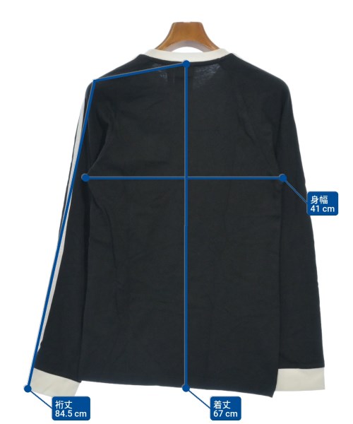 adidas（アディダス）Tシャツ・カットソー 黒 サイズ:XS メンズ/2200617430049