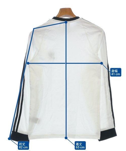 adidas（アディダス）Tシャツ・カットソー 白 サイズ:XS メンズ/2200617430056
