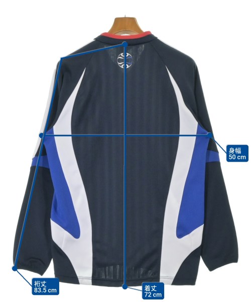 adidas（アディダス）Tシャツ・カットソー 紺 サイズ:M メンズ/2200603284038
