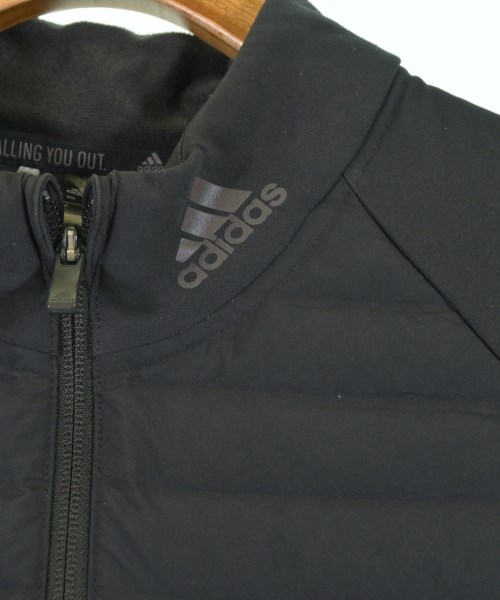 adidas（アディダス）ダウンジャケット/ダウンベスト 黒 サイズ:O(XL位) メンズ/2200606318044