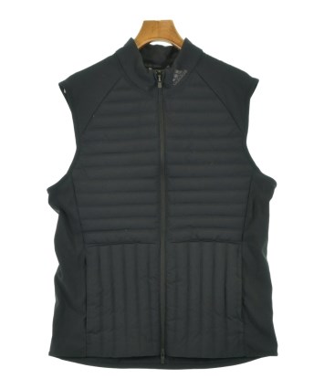 希少‼️adidas 幾何学模様ジャケット Mサイズ　軽量　ダウン　ベスト adidas（アディダス）ダウンジャケット/ダウンベスト 黒 サイズ