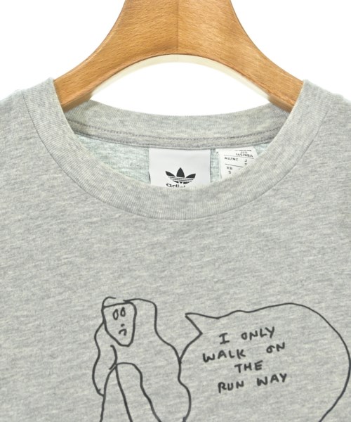 adidas（アディダス）Tシャツ・カットソー グレー サイズ:S レディース/2200607856118