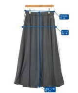 adidas（アディダス）ロング・マキシ丈スカート 黒 サイズ:-(M位) レディース/2200609555026