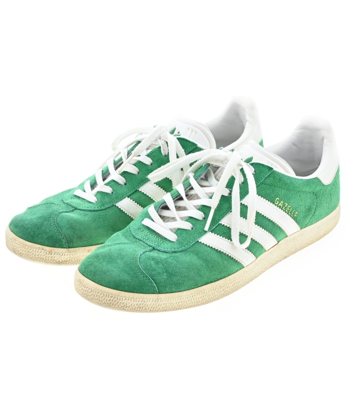 凰緑 adidas（アディダス）スニーカー 緑 サイズ:27cm メンズ/2200612443013