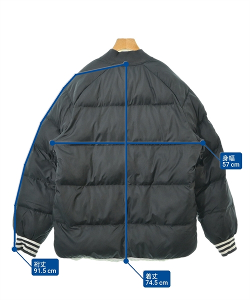 adidas（アディダス）ダウンジャケット/ダウンベスト 黒 サイズ:F メンズ/2200613193139