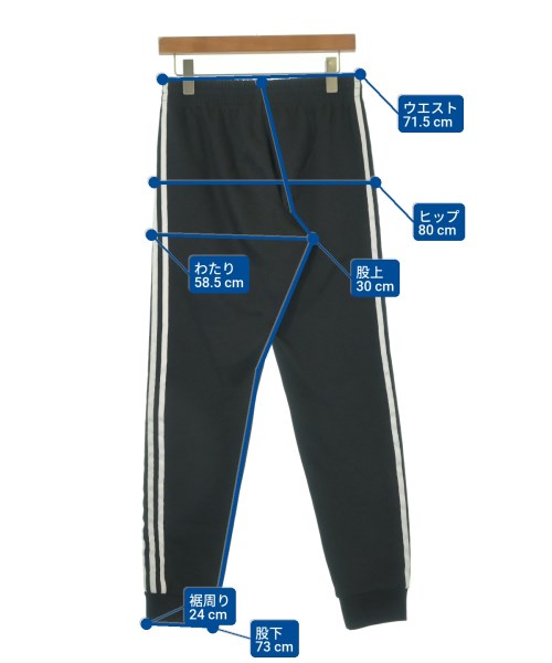 adidas（アディダス）スウェットパンツ 黒 サイズ:S メンズ/2200614155068