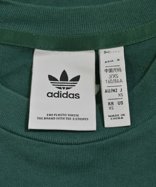 adidas（アディダス）Tシャツ・カットソー 緑 サイズ:XS レディース/2200610102165