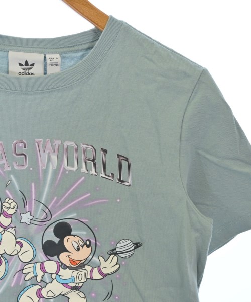 adidas（アディダス）Tシャツ・カットソー 青 サイズ:M レディース/2200610400094