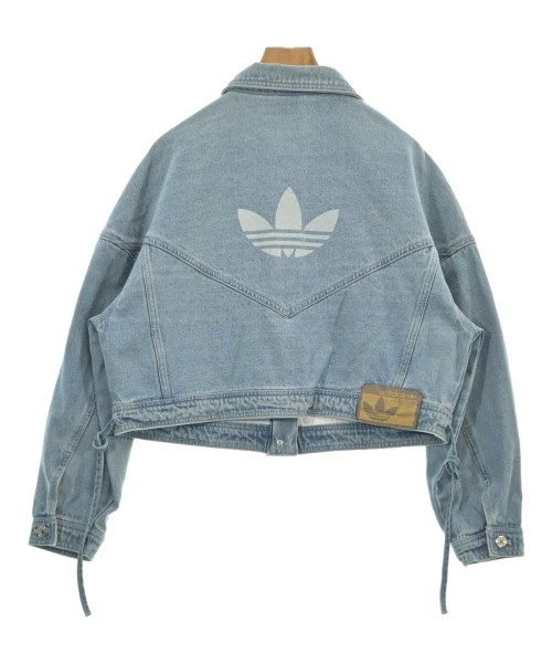 adidas（アディダス）デニムジャケット 青 サイズ:L レディース/2200607140026