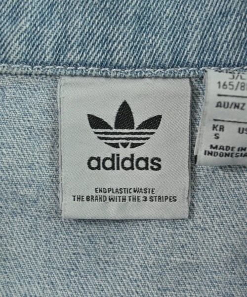 adidas（アディダス）デニムジャケット 青 サイズ:L レディース/2200607140026