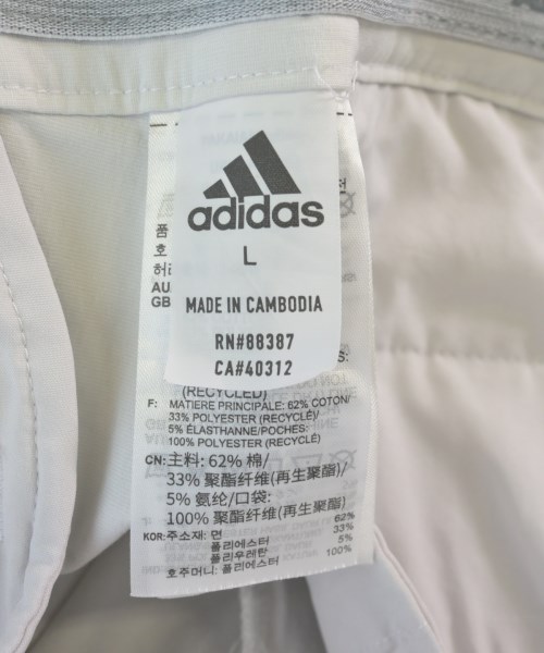 adidas（アディダス）スラックス 白 サイズ:L レディース/2200617677116