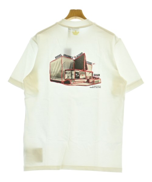 adidas（アディダス）Tシャツ・カットソー 白 サイズ:L メンズ/2200617774082