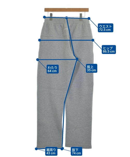 adidas（アディダス）スウェットパンツ グレー サイズ:L メンズ/2200618277025