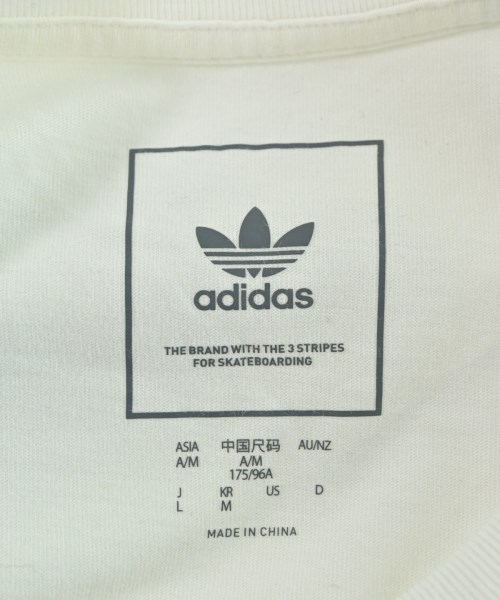 adidas（アディダス）Tシャツ・カットソー 白 サイズ:L メンズ/2200618777105