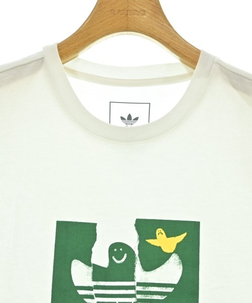adidas（アディダス）Tシャツ・カットソー 白 サイズ:L メンズ/2200618777105