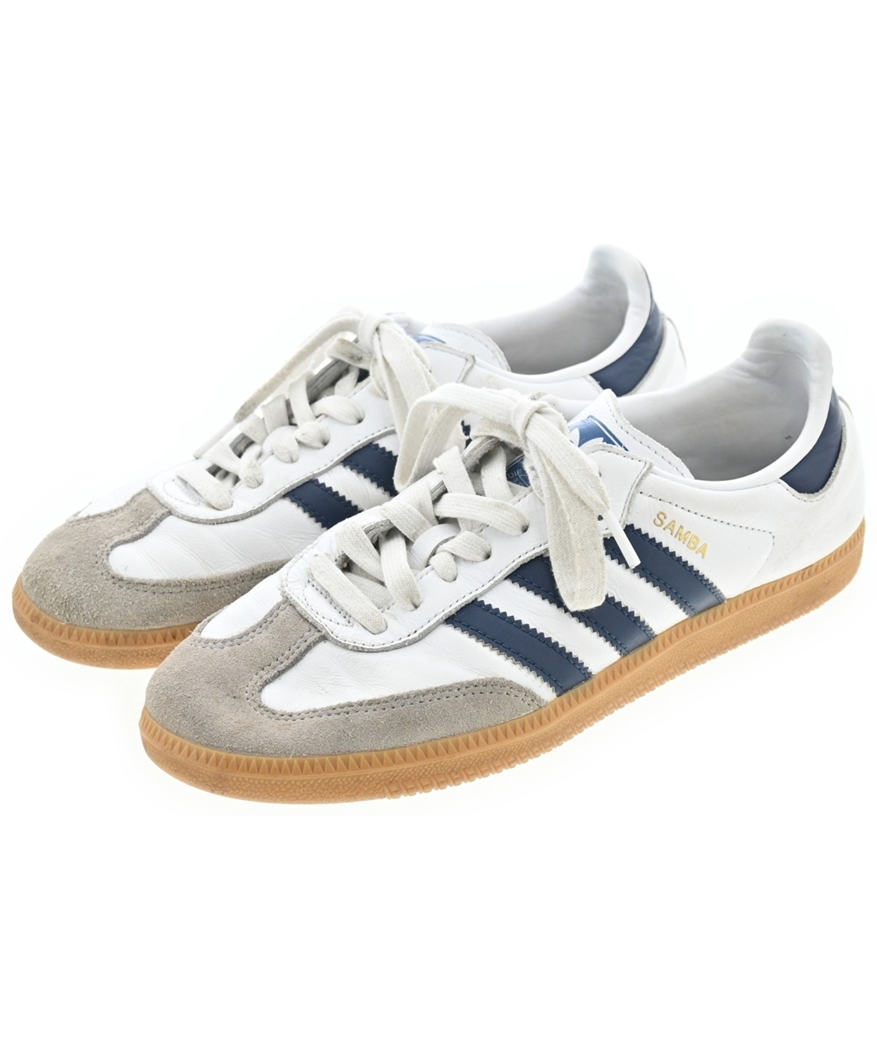 adidas（アディダス）スニーカー 白 サイズ:25.5cm メンズ