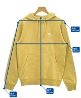 adidas（アディダス）パーカー 黄 サイズ:M メンズ/2200619383060