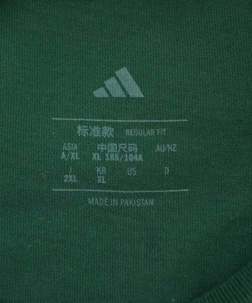 adidas（アディダス）Tシャツ・カットソー 緑 サイズ:2XL メンズ/2200619446048