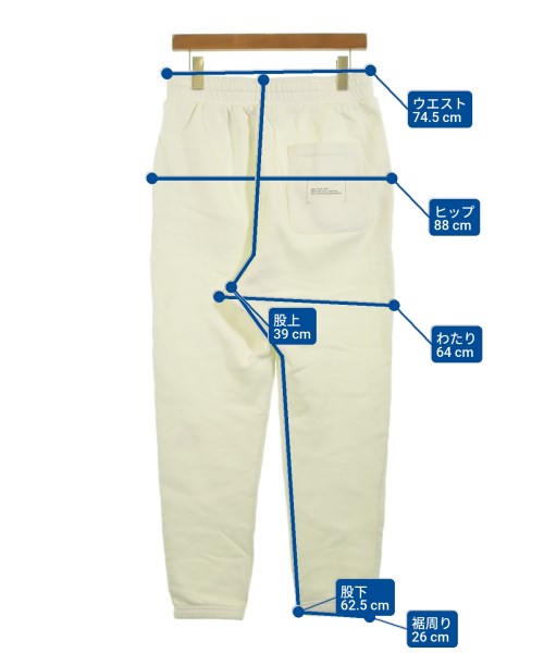 adidas（アディダス）スウェットパンツ 白 サイズ:XL メンズ/2200619446086