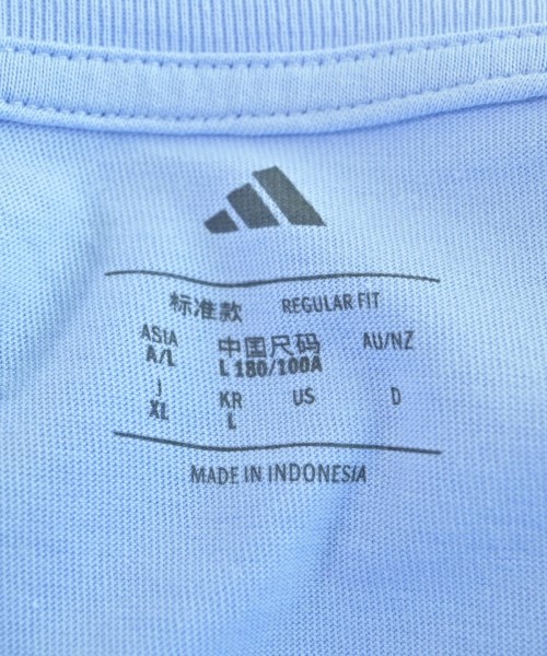 adidas（アディダス）Tシャツ・カットソー 青 サイズ:L メンズ/2200614606096